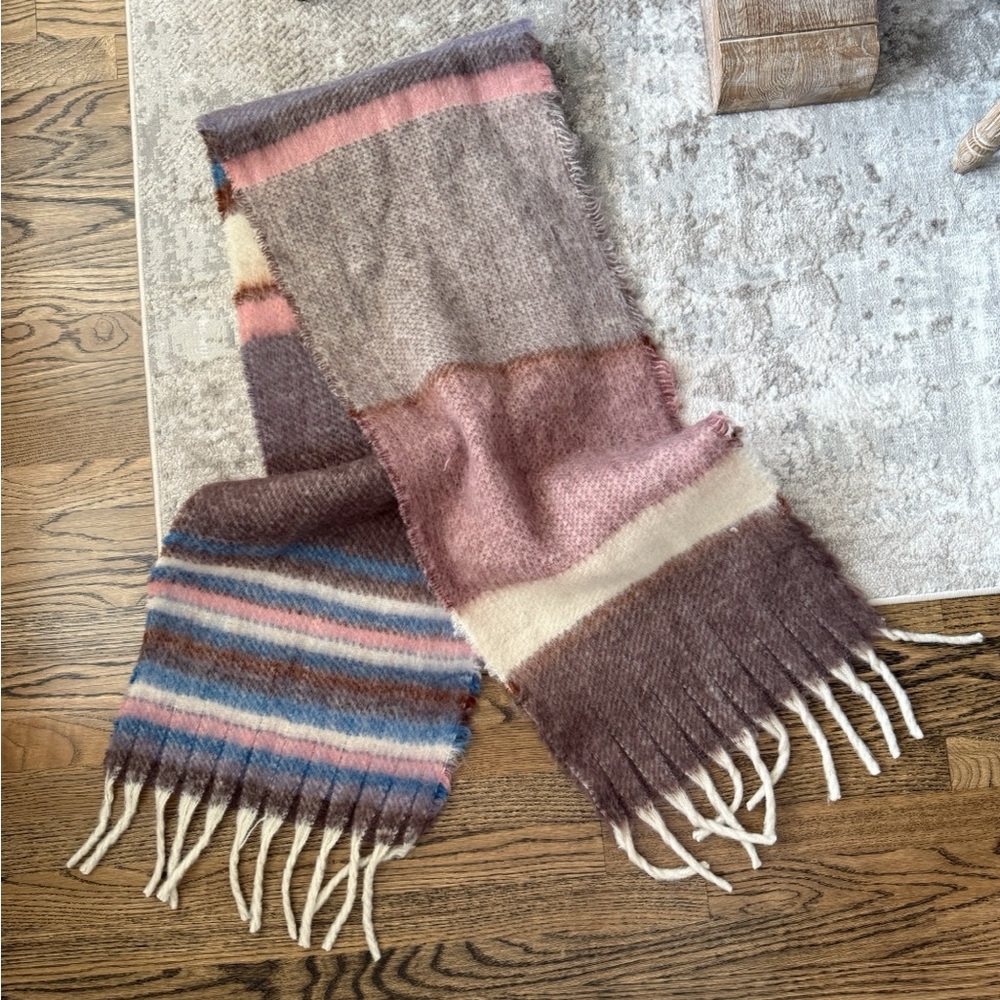 Soft Cozy Fringe Scarf
